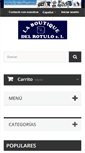 Mobile Screenshot of laboutiquedelrotulo.com
